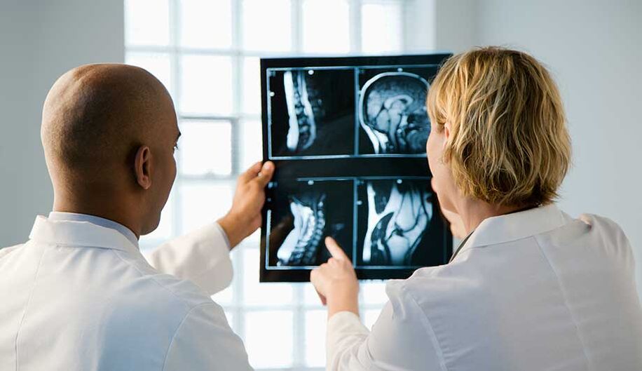 a nyaki osteochondrosis diagnosztizálása képekkel