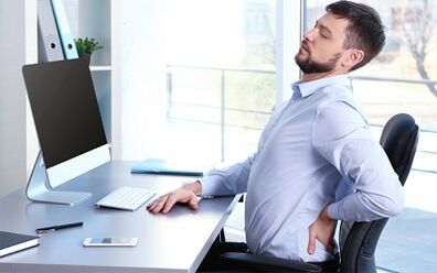 Az ágyéki gerinc osteokondrózisának tünetei